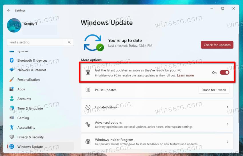 Enable Automatic C And D Update Installation In Windows 11