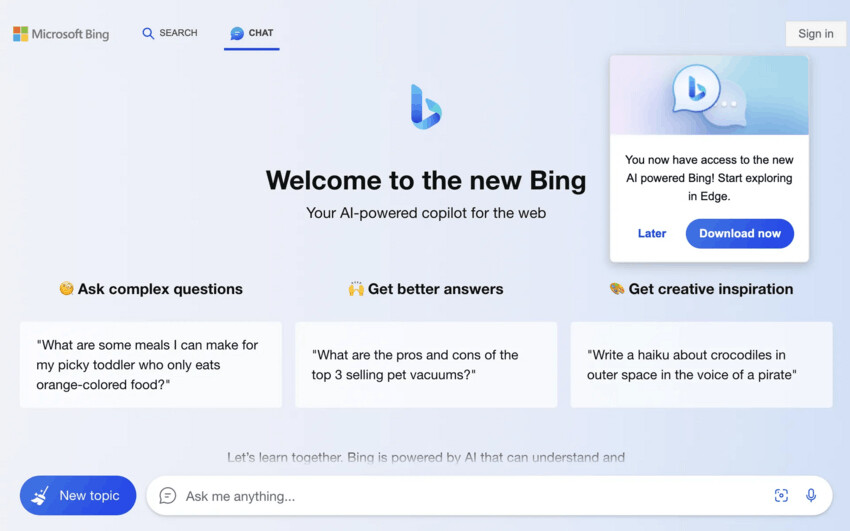 Bing Chat