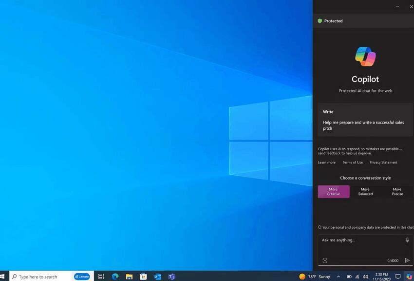 Copilot In Windows 10