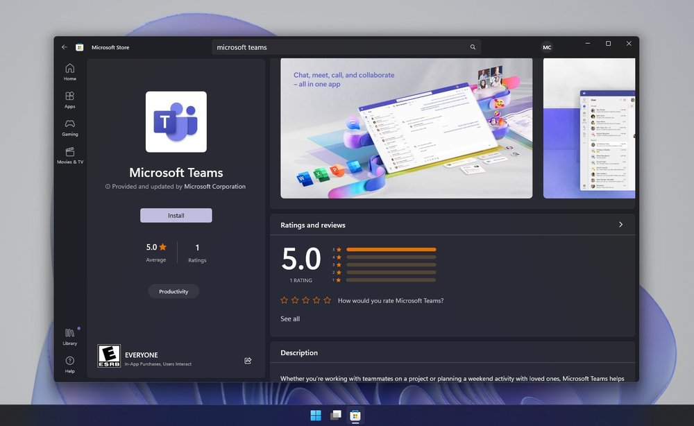 Microsoft Teams In Store