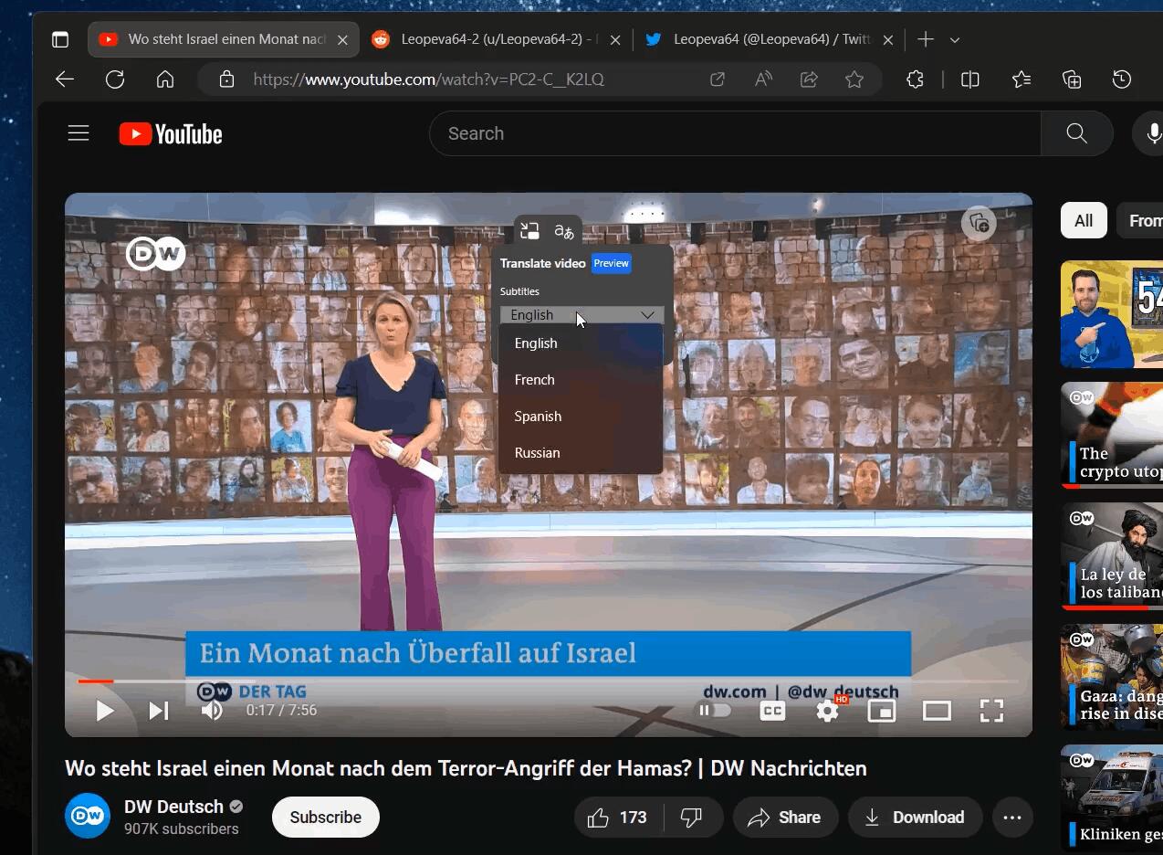 Video Translation In Edge