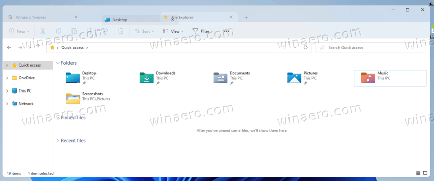 Re-arrange Tabs In File Explorer with drag and drop