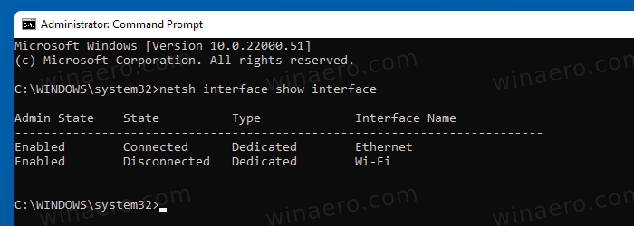 Command Prompt List Network Connections