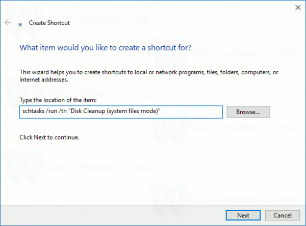 disk-cleanup-system-files-mode-create-shortcut