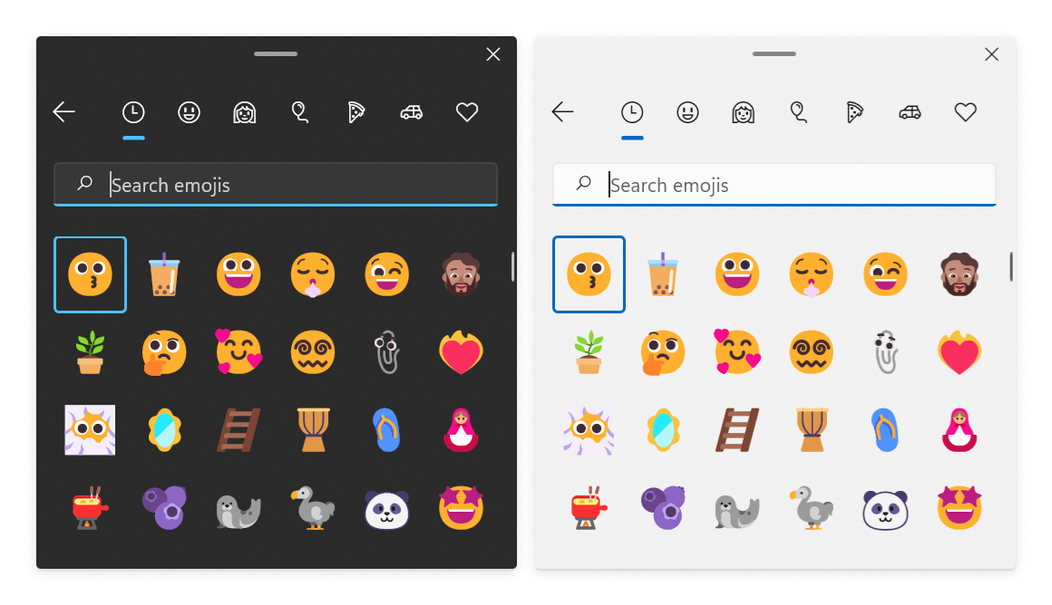 Emoji Panel New Emoji Windows 11 Insider Preview