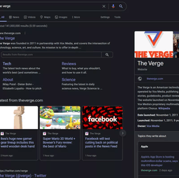 Dark Mode is coming to Google desktop search