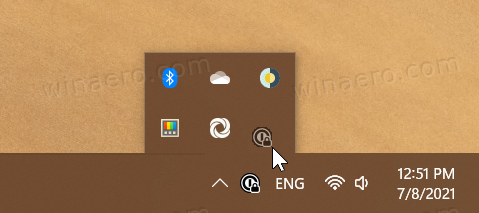 Hide Or Show Icons In Taskbar Corner Overflow