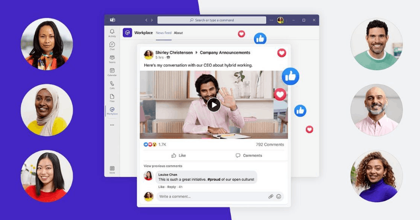 Microsoft Teams Gets Meta Workplace Integration