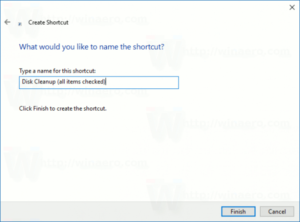 name-disc-cleanup-shortcut