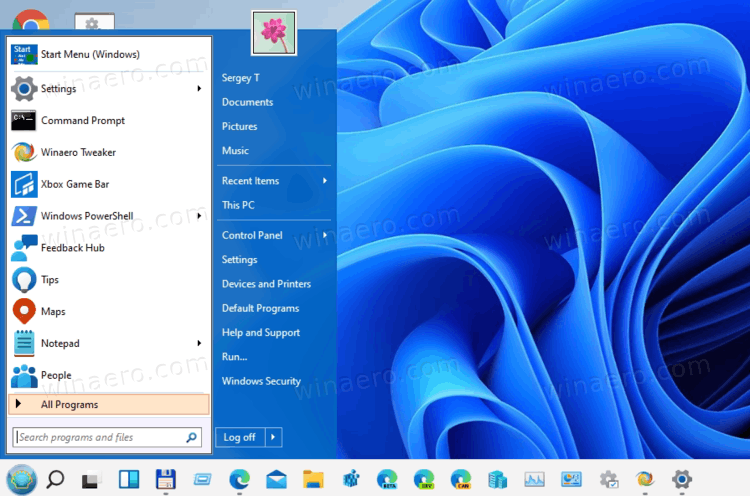 Open Shell Classic Start Menu In Windows 11