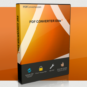 Scanned Image Conversion via PDF Converter Elite 3