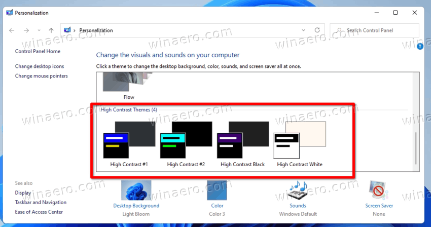 The Legacy Control Panel