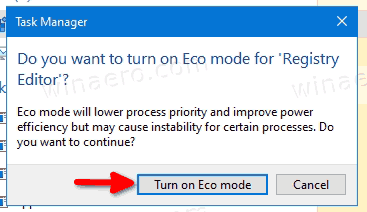 Windows 10 Turn On Eco Mode In Task Manager
