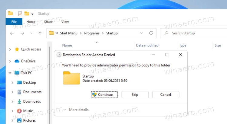 Windows 11 Apps To Startup Folder For All Users