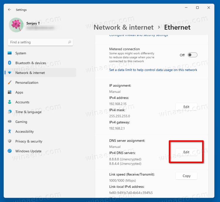 Windows 11 Edit Dns Server Assignment