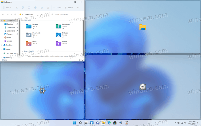 Windows 11 Improved Snap